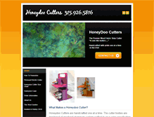 Tablet Screenshot of honeydoocutter.com